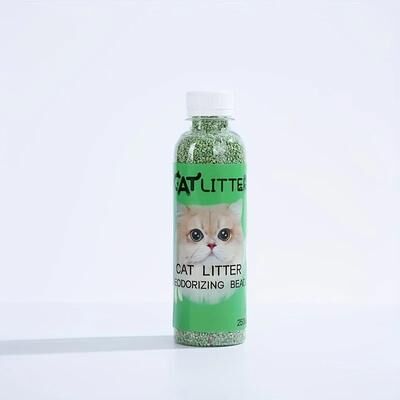 Uplift Picks Fresh Scent Cat Litter Deodorizing Beads Odor Eliminator For Cat Litter Boxes green