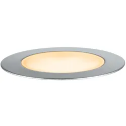 Paulmann Plug & Shine LED Bodeneinbauleuchte Floor Einzelleuchte Insektenfreundlich IP67 2200K 2W   Silber 94721