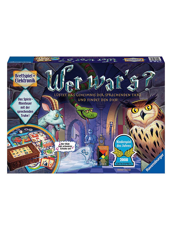 Ravensburger Brettspiel "Wer war's?" - ab 6 Jahren - onesize