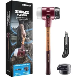 Halder, Hammer, Schonhammer SIMPLEX-Plusbox Starterkit (3730 g)