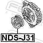 Febest Riemenscheibe, Generator Nds-J31 Für Nissan