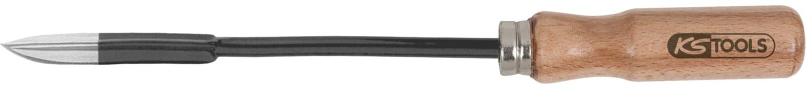 KS Tools Driehoekige schraper met spatel, 420 mm (150.3253)