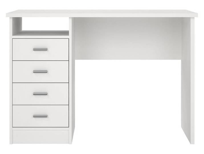 CALICOSY - Bureau 4 tiroirs L110 cm - FUNCTION