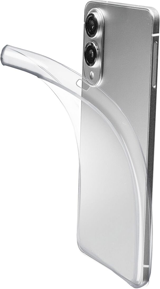 Cellular Line Carcasa de goma Cellularline Fine para Galaxy S25 Edge. Transparente