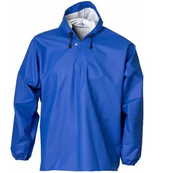 PU Stretch Regen Schlupfjacke "077100E" Pro - 3XL - cobalt