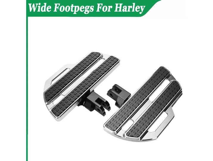 Repose-pieds avant larges, compatibles avec Honda Gold Wing GL1800 2001 2022 2023 2024, pédales personnalisées