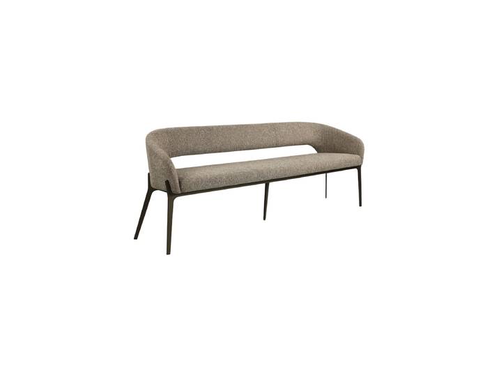 Design Sitzbank „Kenzi“ Brown Tweed Richmond Interiors