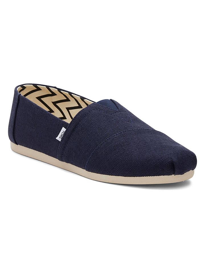 TOMS Slipper in Dunkelblau - 45