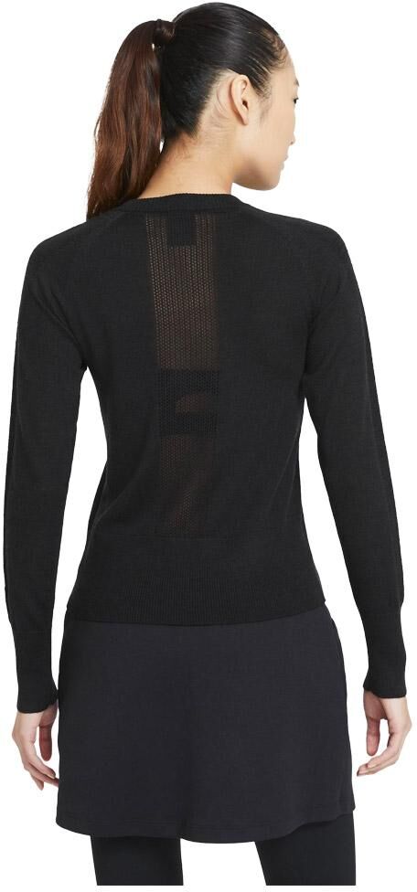 Nike  - W Nike Ace Sweater Long Sleeve Top Black - L - Pull