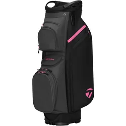 TaylorMade Cart Lite Cartbag - Grey/Neon Pink