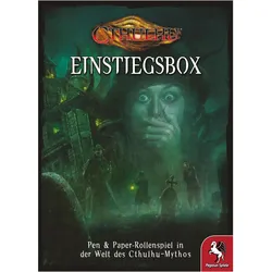 Pegasus Cthulhu Einstiegsbox, Rollenspiel, für 3-6 Spieler, ab 14 Jahren (DE-Ausgabe) (Deutsch, 3 - 6 Spieler)