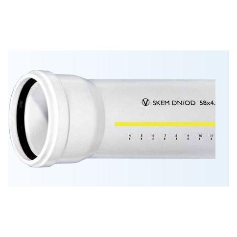 Csdk SL Skolan Schallschutzrohr 110-2000mm mit Muffe (335060)