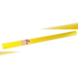 Pronappe R482520I 6x Papiertischdecke auf Rolle mit Damastprägung - 25x1,18m - Gelb