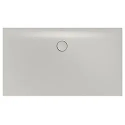 Bette BetteFloor Side Duschfläche 3379-410 140x80cm, silver