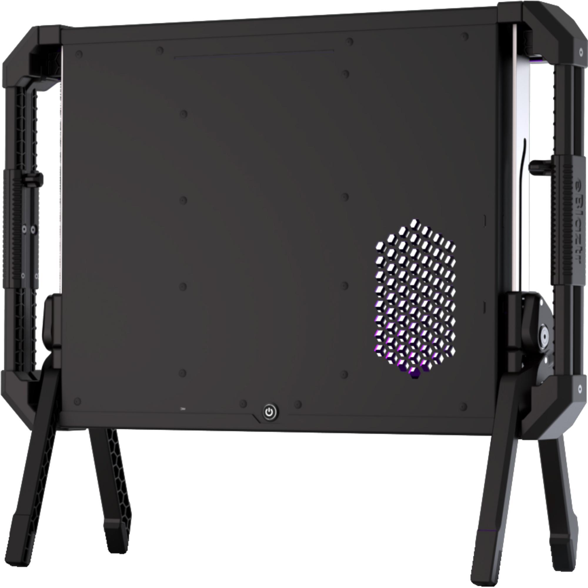eBlaztr EBL-BLA-STA-01, Schwarz, 63,5 cm (25"), Freistehend, Aluminium, Gleichstrom