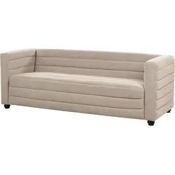 Beliani, Sofa + Bettsofa, Hofn (3-Sitzer)