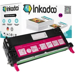 Inkadoo, Toner, Toner kompatibel zu HP CB403A / 642A Toner, magenta Magenta (M)