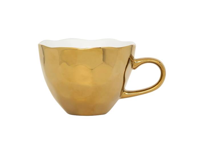 URBAN NATURE CULTURE Mug Good Morning Cappuccino 30 cl Gold