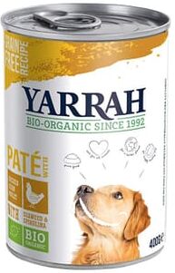 Yarrah Paté com Frango para Cães Bio 400g