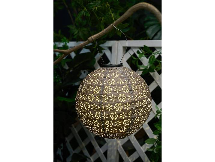 Lanterne solaire Sunshine Dreamer Ø 30cm Gris