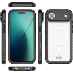 Eiger Avalanche (Apple iPhone Air), Smartphone Hülle, Transparent, Schwarz