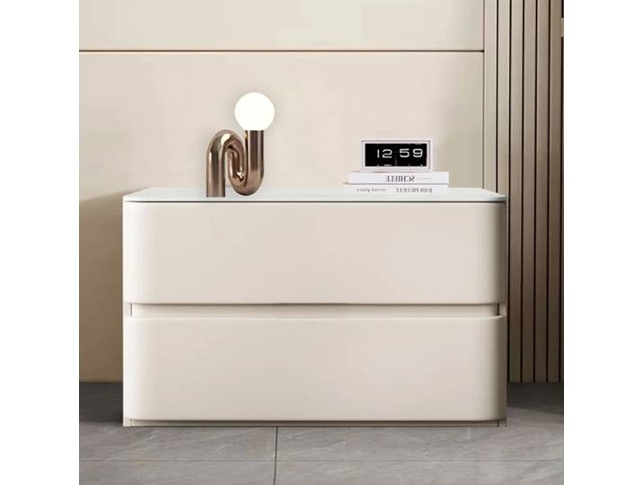 Table De chevet européenne exquise, tendance, luxe, classique, polyvalente, rangement confortable, meubles De chambre à coucher