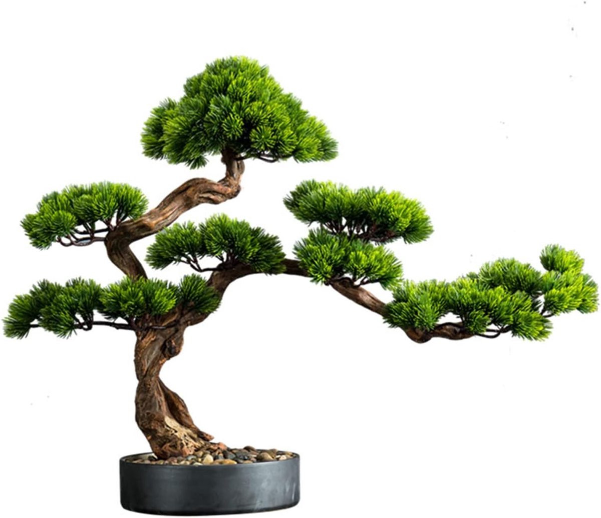 Kunst Bonsaiboom Nep Den Groen voor Binnendecoratie