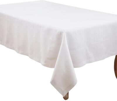 Saro Lifestyle Pure Linen Tablecloth