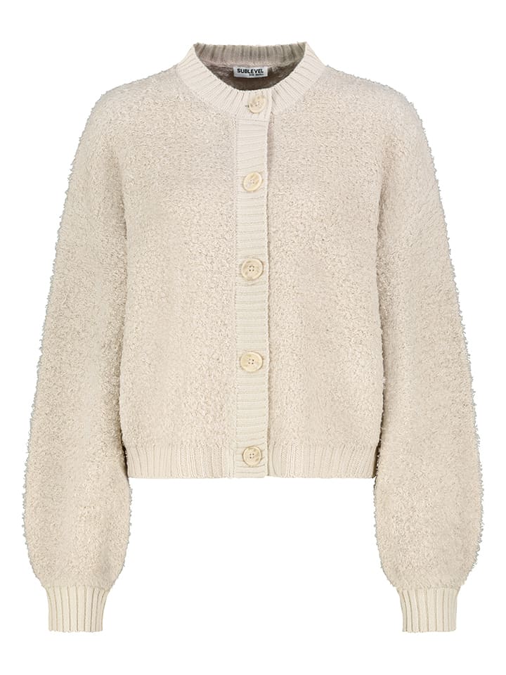 Sublevel Cardigan in Creme - L
