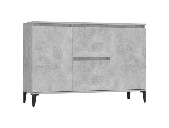 Buffet bas armoire commode Buffet gris béton 104x35x70cm bois d'ingénierie 9669906 FrenchDays