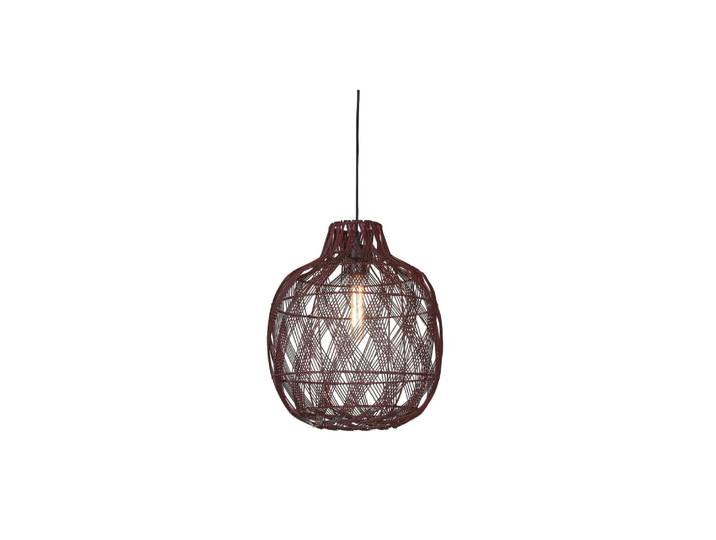 Suspension bambou bordeaux ø40cm
