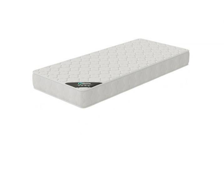 Matelas Confort+ 90x190 cm Mousse Polyuréthane Hauteur 17cm Hypoallergénique Confort équilibré