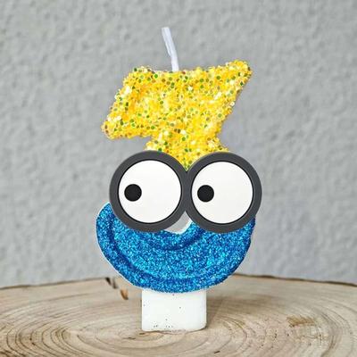 Uplift Picks Cute Banana Number Birthday Candle For Fun Kids Cake Celebrations Decor a (3)