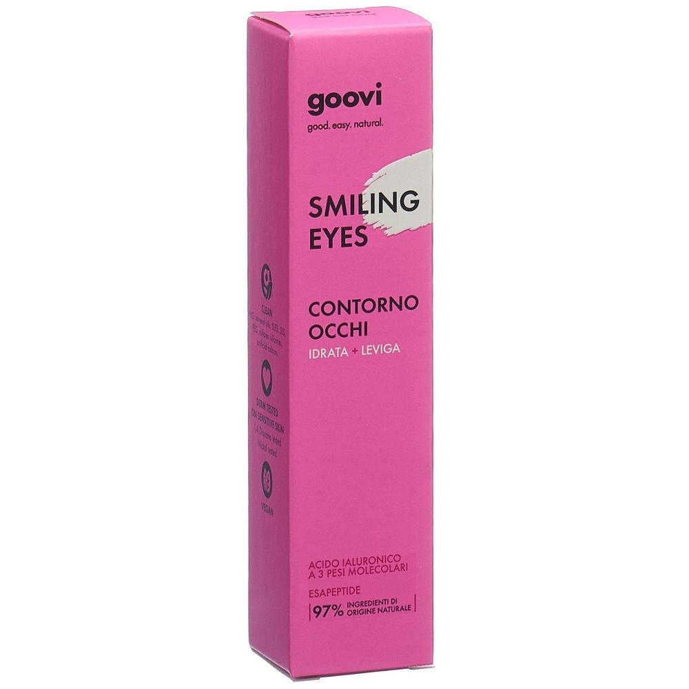 Goovi Smiling Eyes Augencreme Tb 15 ml Creme