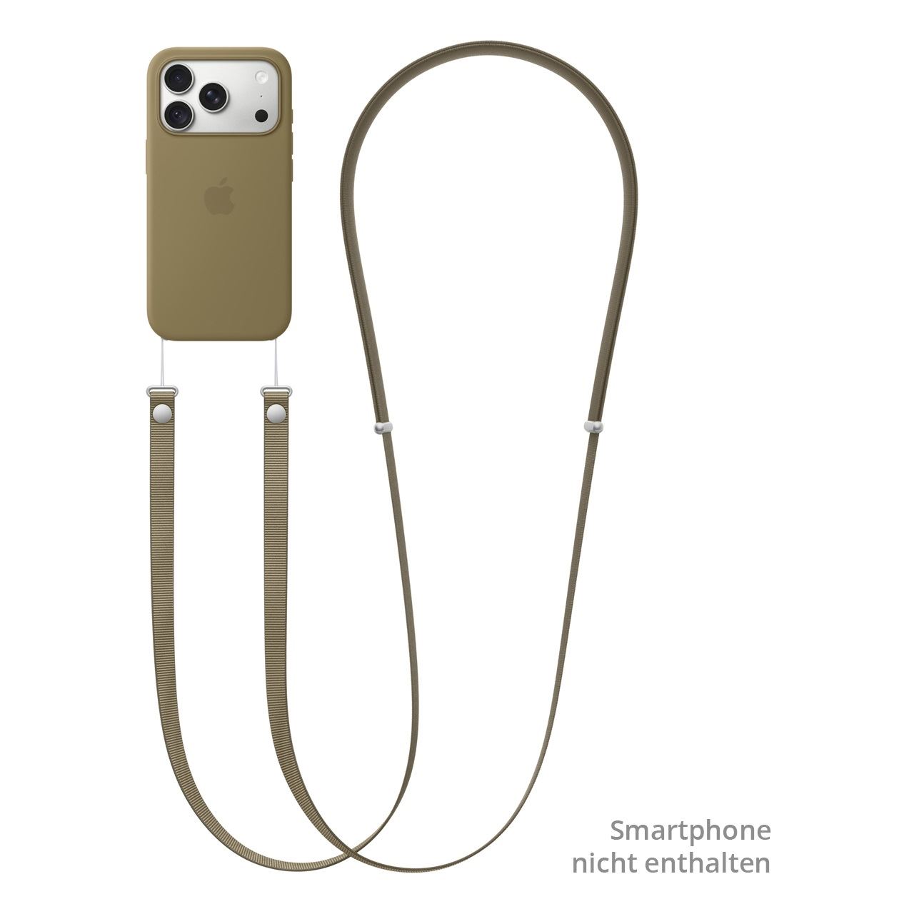 APPLE CROSSBODY STRAP OLIVE