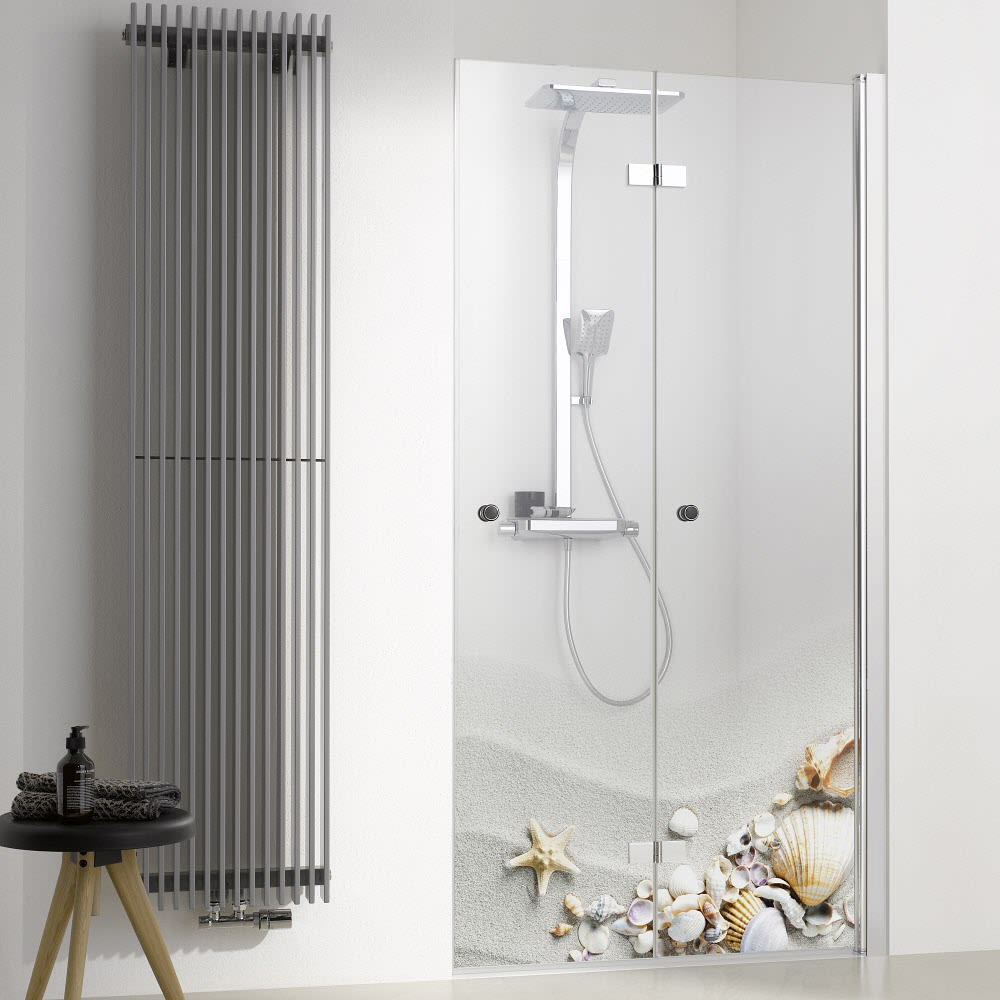 HSK Atelier Plan Drehfalttür für Nische 90 cm Anschlag rechts