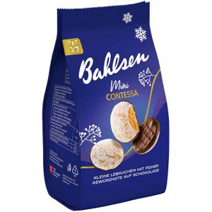 Bahlsen Lebkuchen Mini-Contessa, mit Schokolade & Zuckerglasur, 100 g