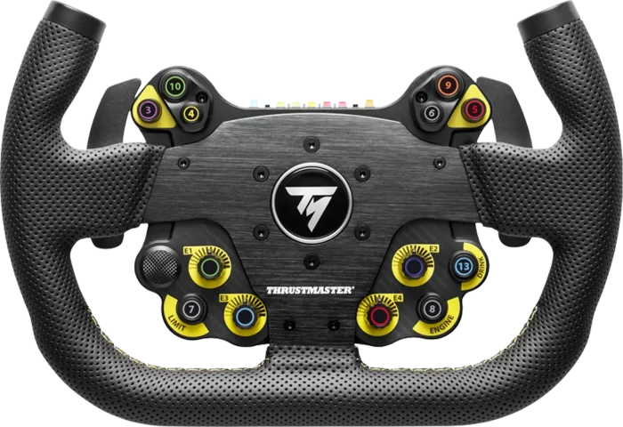 Thrustmaster Lenkrad EVO Racing 31U Leather, Add-on, für PS5/4, Xbox Serie, Xbox One, PC