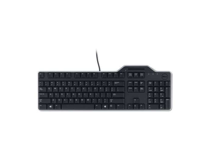 DELL KB813, Standard, Avec fil, USB, Clavier mécanique, AZERTY, Noir KB813-BK-FR