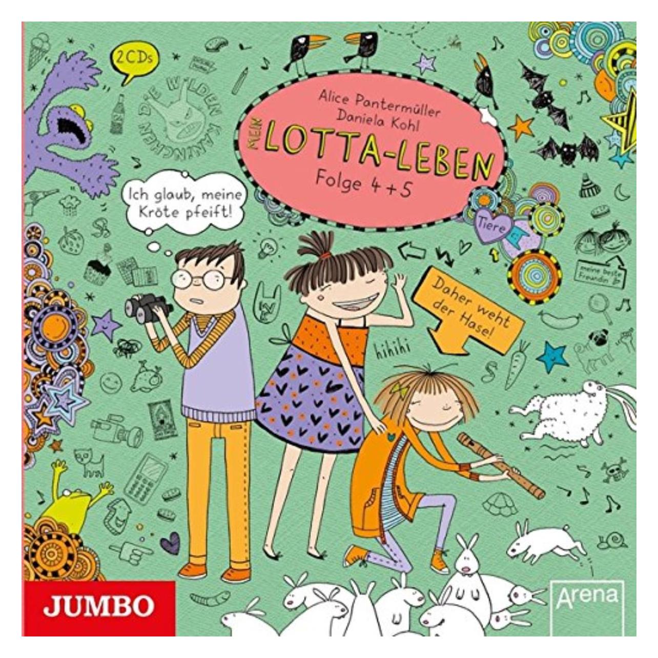 Jumbo Mein Lotta-leben - 4+5 (Eva Wenzel-Bürger, Deutsch) (6813380)