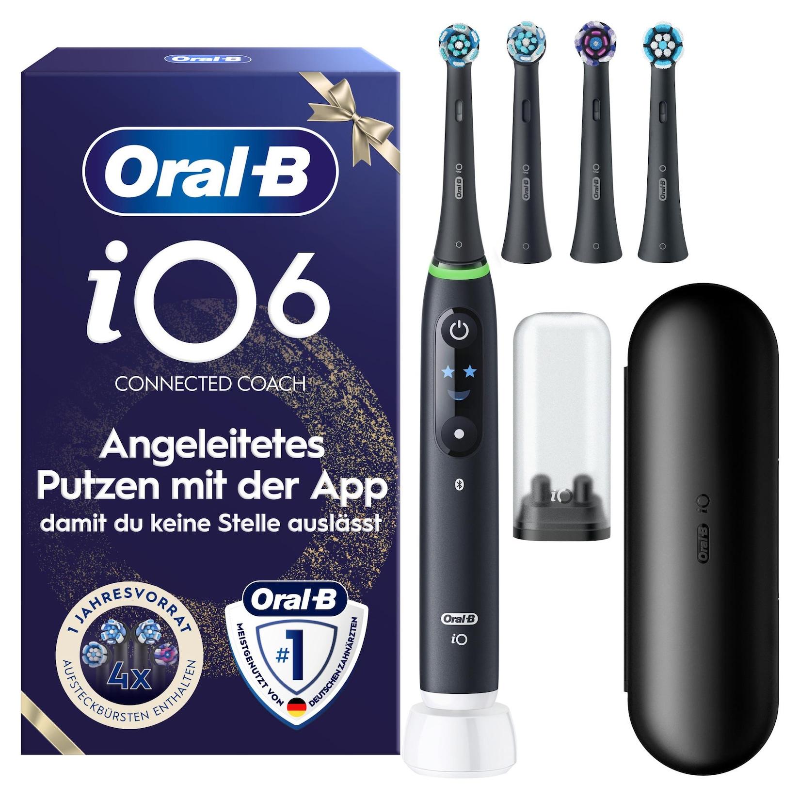 Oral-B iO Series 6 Black Lava Geschenk Edition Zahnbürste