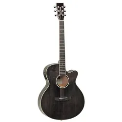 Tanglewood Winterleaf EBS (Konzertgitarre, Eboncore, mahogany, Solid Spruce, Techwood), Gitarre, Schwarz