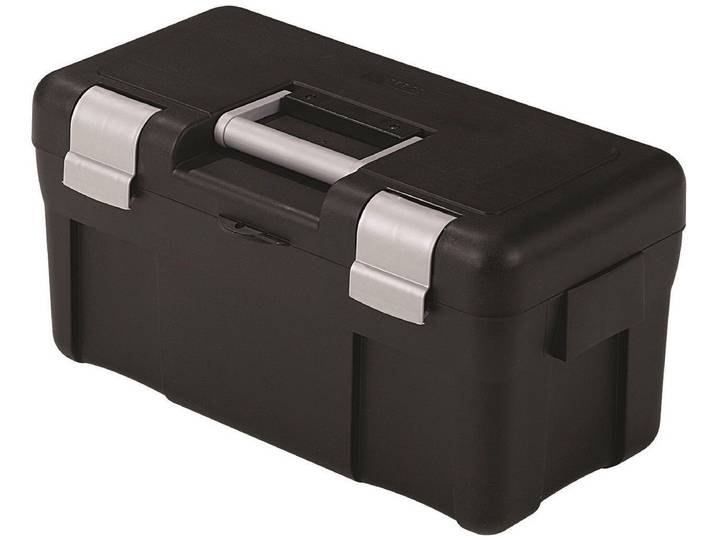 Raaco AT HOME Toolbox 20 - Gereedschapskoffer 20 inch - Uitneembare inzetbak - Zwart
