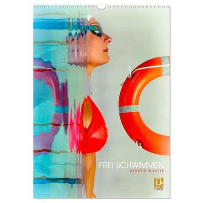 FREI SCHWIMMEN (Wandkalender 2027 DIN A3 hoch), CALVENDO Monatskalender