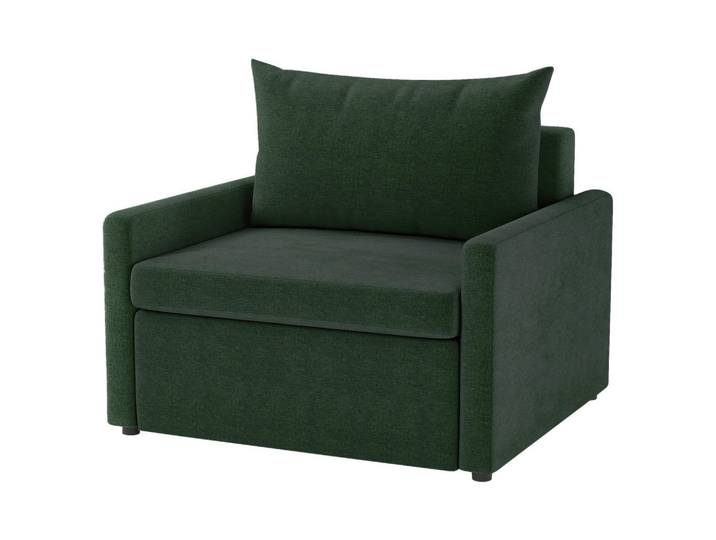 Mid.you Schlafsessel Cologne, Dunkelgrün, Kunststoff, 92x89x103 cm, Made in EU, Liegefunktion, gepolsterte Armlehnen, Wohnzimmer, Sessel, Schlafsessel