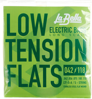 La Bella LTF-5A Bass LowTension Flats L