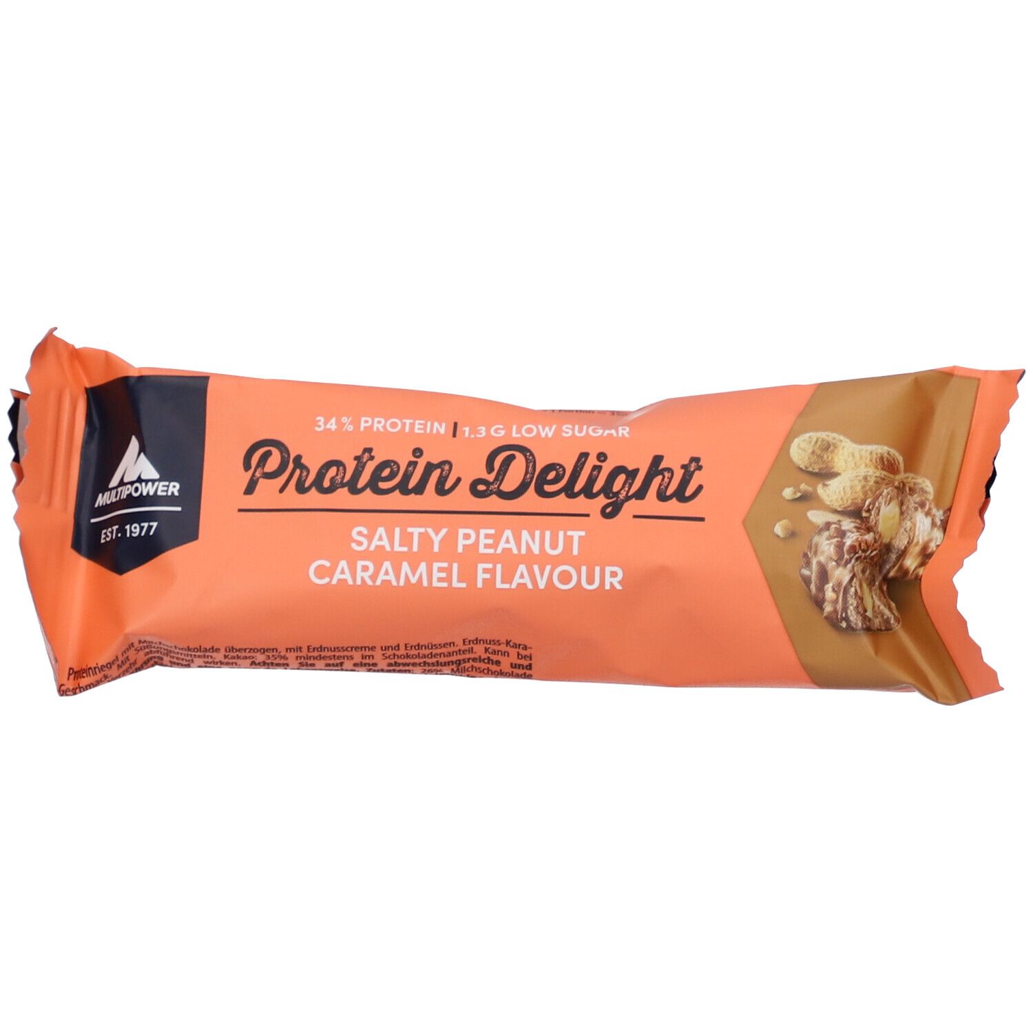 Mul Prot Delight Peanut Caram 35g 35 g Riegel