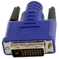 PowerGuard DVI Dummy Adapter Headless Ghost Display Emulator Dummy Plug 1080p, Videokabel, Blau