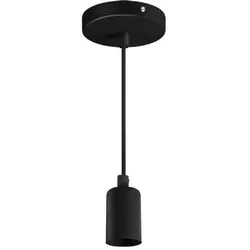 Deckenlampe Hängelampe Pendelleuchte schwarz UNO E27 CLG 03811
