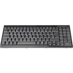 Digitus DS-72000DE Kabelgebunden KVM-Tastatur Deutsch, QWERTZ Schwarz